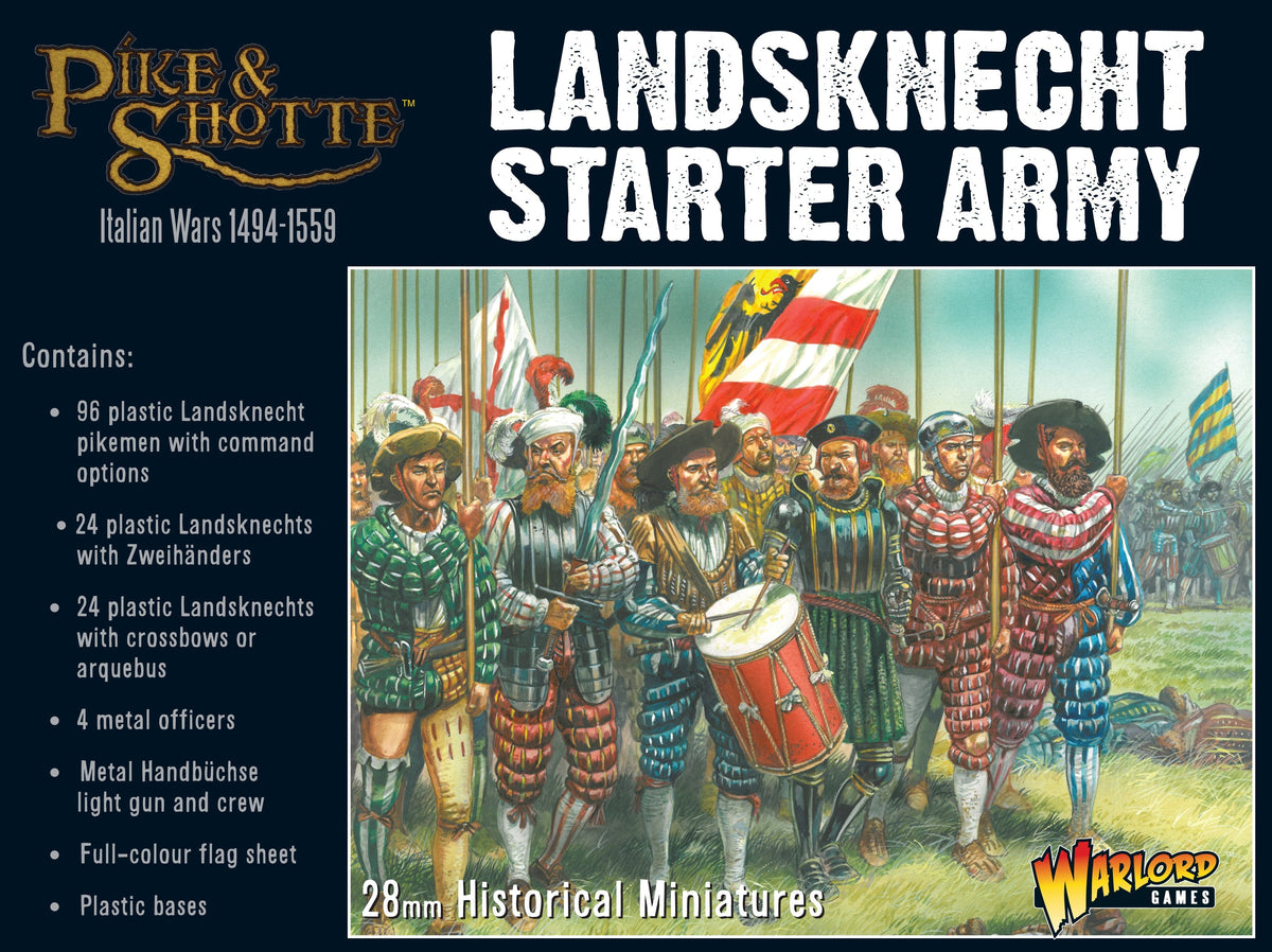 Pike & Shotte - Landsknecht Starter Army