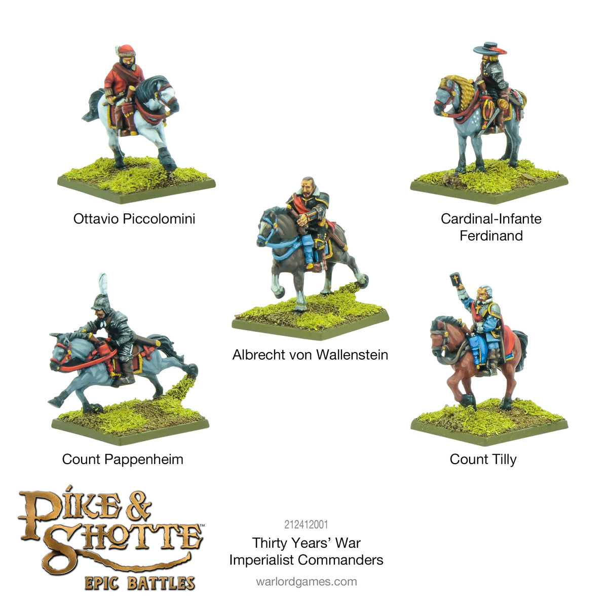 Epic Pike & Shotte - Thirty Years War Imperialist Commanders