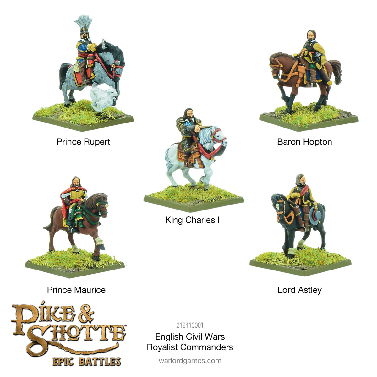 Epic Pike & Shotte - English Civil Wars Royalist Commanders