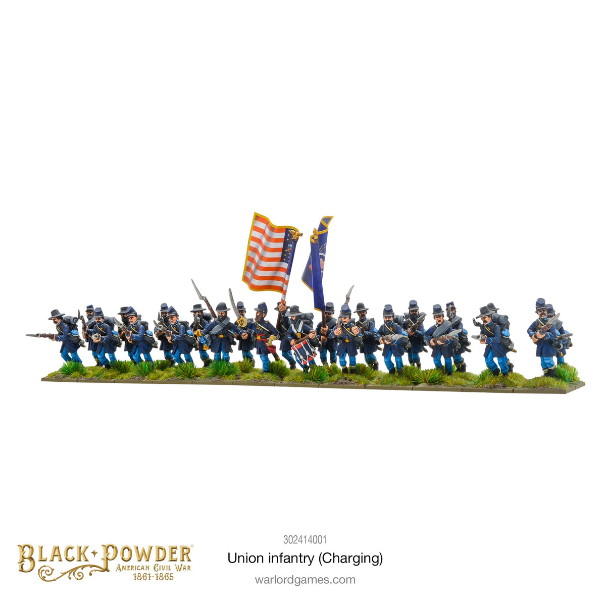 Black Powder - ACW Infantry Regiment (Charging)