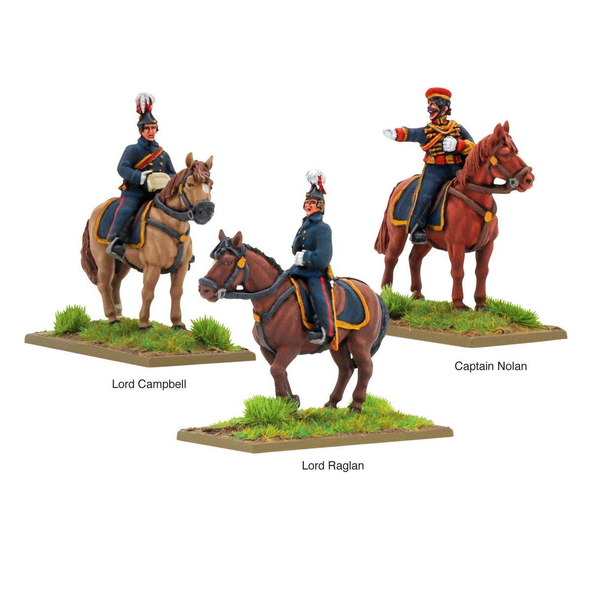 Black Powder - Crimean War British Generals & Officers