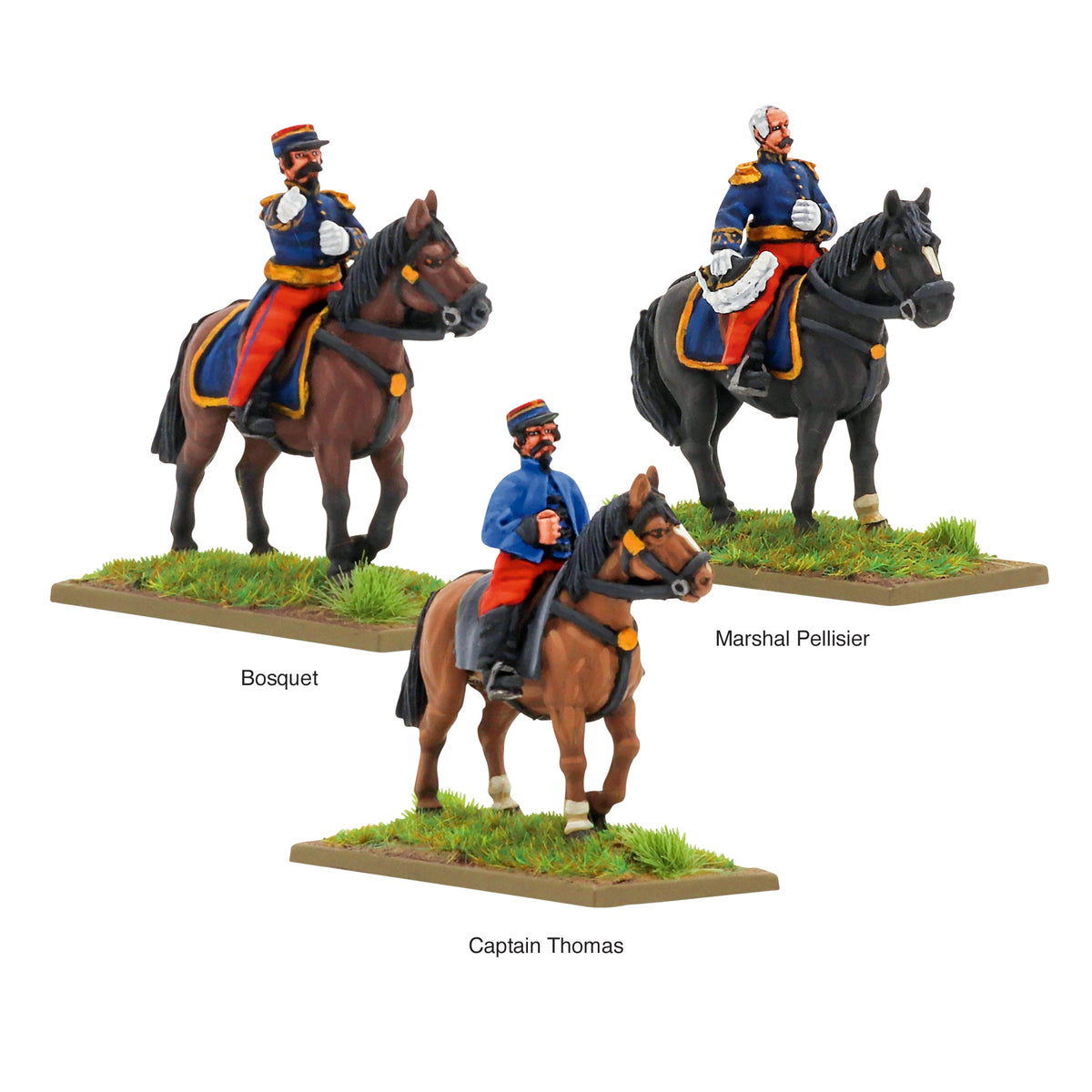 Black Powder - Crimean War French Generals & Officers