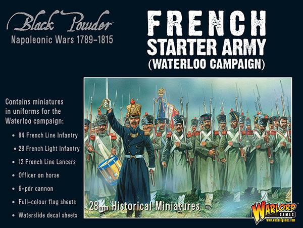 Black Powder - French Waterloo Starter Army