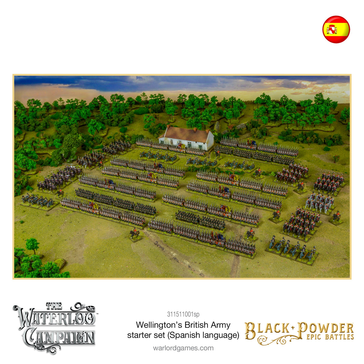 Epic Black Powder - Waterloo British Starter Set (Spanish)