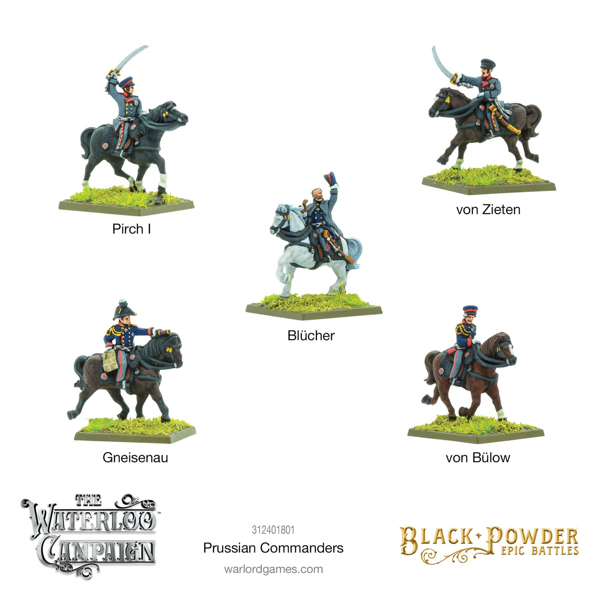Epic Black Powder - Prussian Commanders