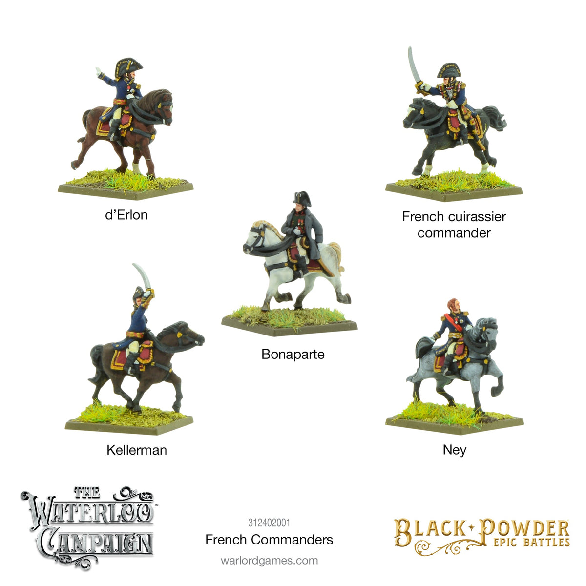 Epic Black Powder - Napoleonic French Commanders