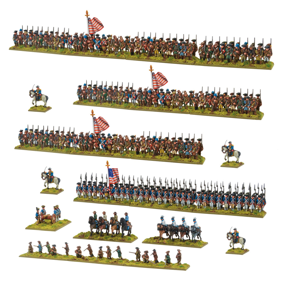 Epic Black Powder - Revolution! - Continental Army Brigade