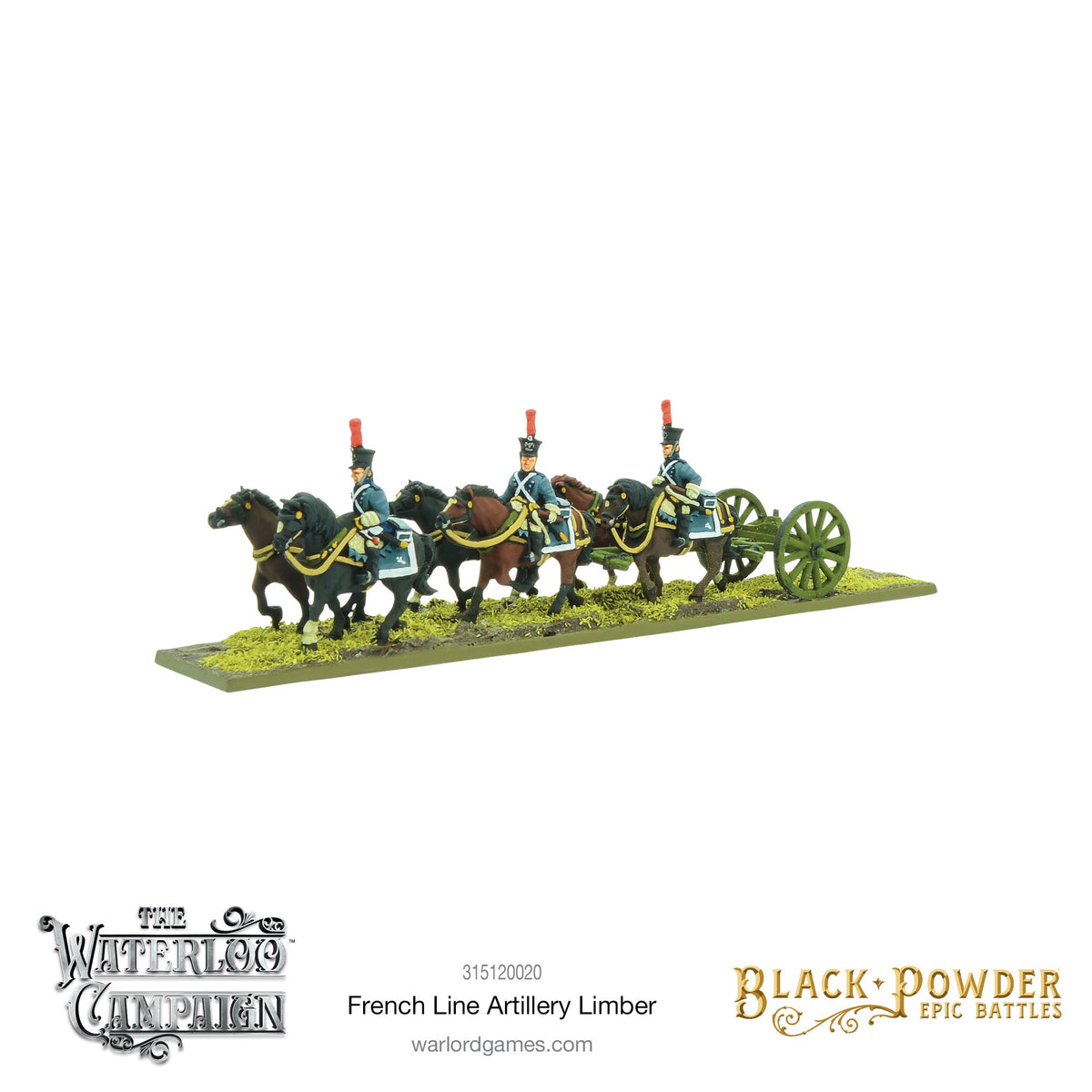 Epic Black Powder - Napoleonic French Line Artillery Limber