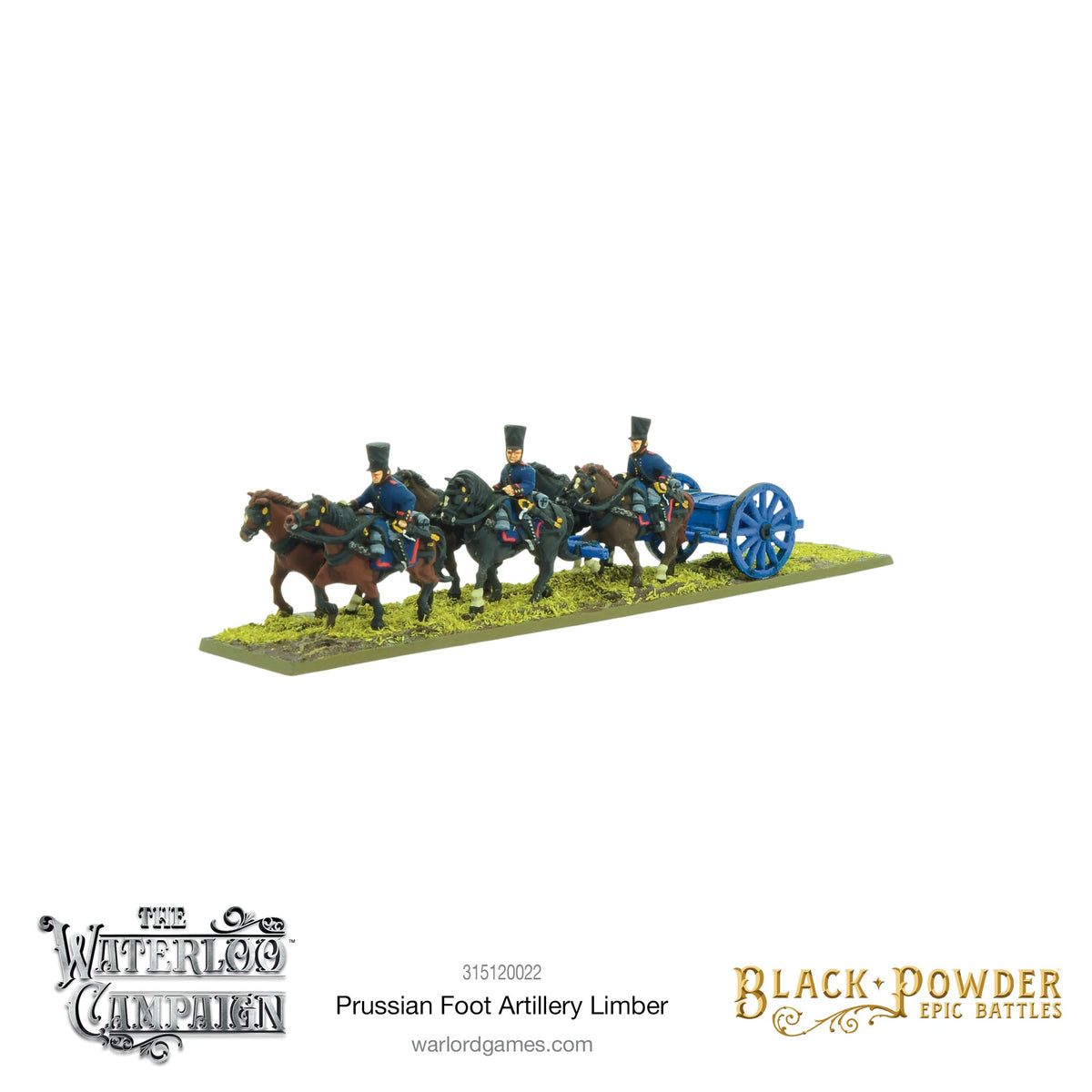 Epic Black Powder - Prussian Foot Artillery Limber