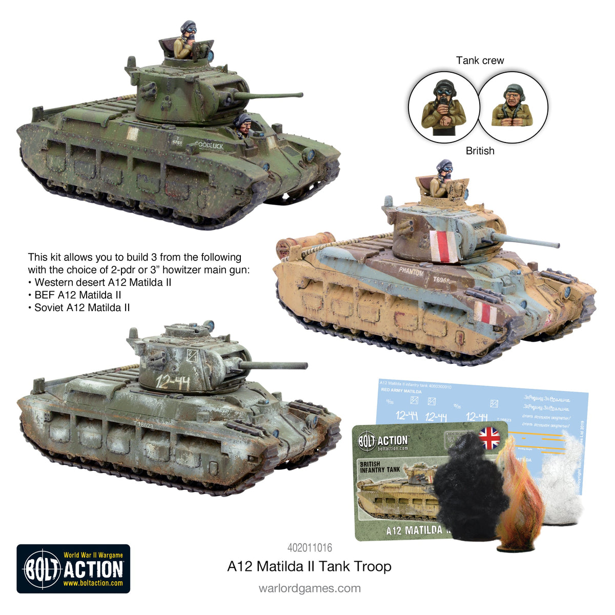 British Matilda II Troop
