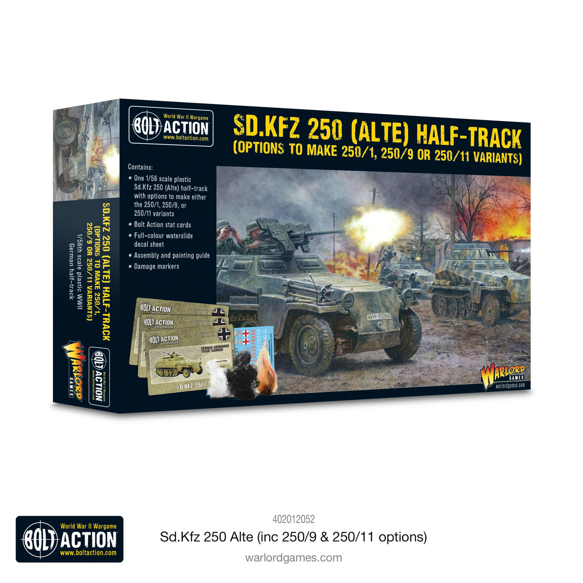 German Sd.Kfz 250 Alte (Options for 250/1, 250/9 & 250/11)