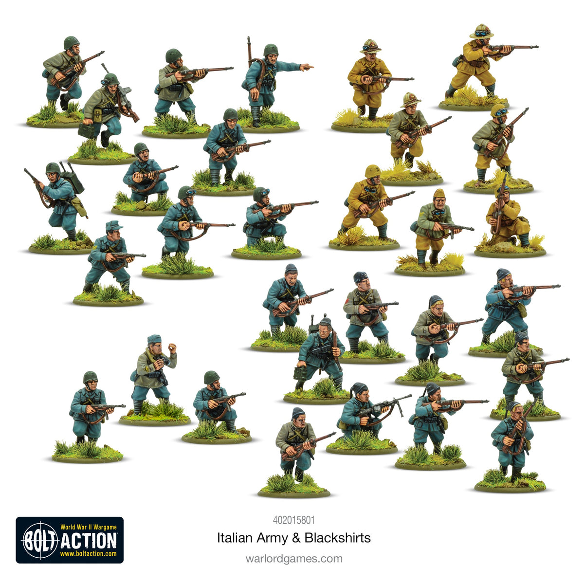 Italian Army & Blackshirts Infantry