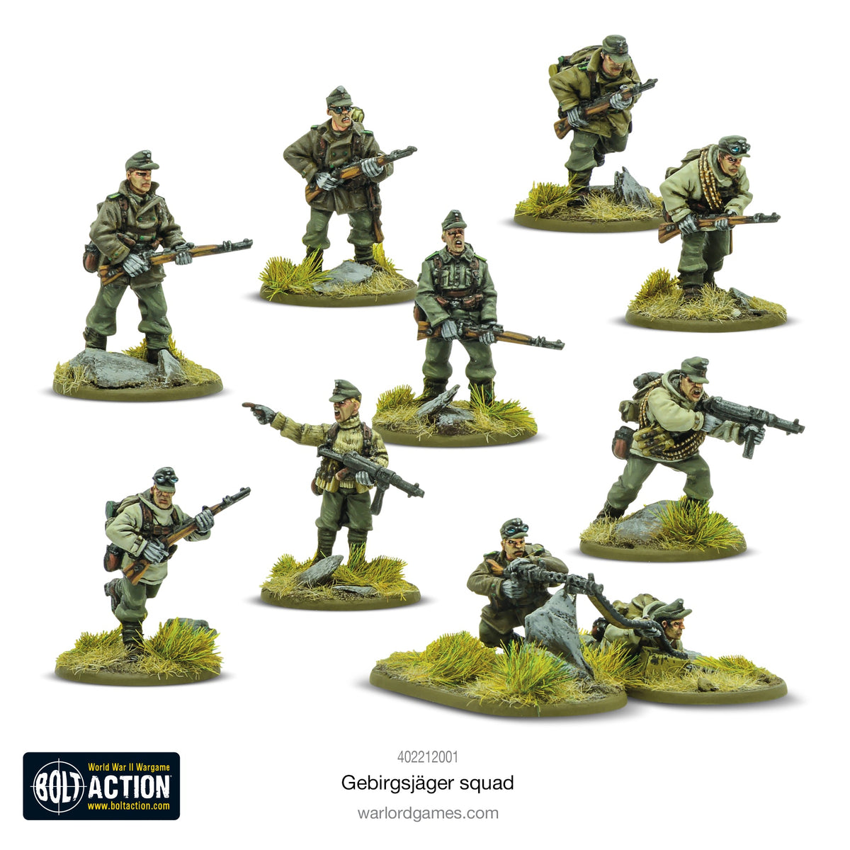 German Gebirgsjager Squad