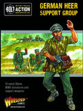 German Army Support Group (HQ, Mortar & MMG)