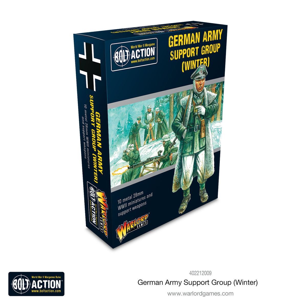 German Army Winter Support Group (HQ, Mortar & MMG)
