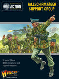 German Fallschirmjäger Support Group (HQ, Mortar & MMG)