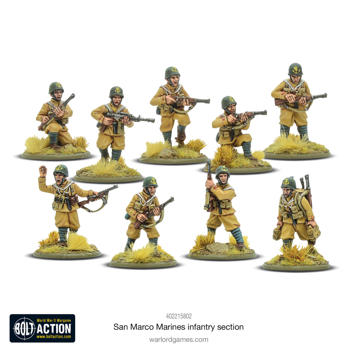 Italian San Marco Marines Infantry Squad