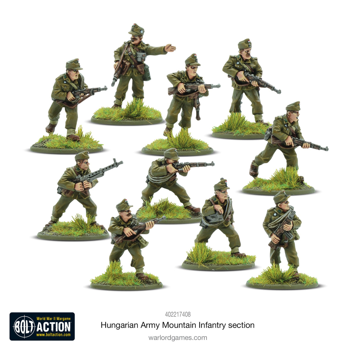 Hungarian Army Mountain Infantry Squad