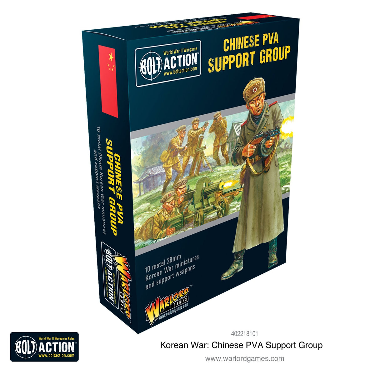Korean War: Chinese PVA infantry squad