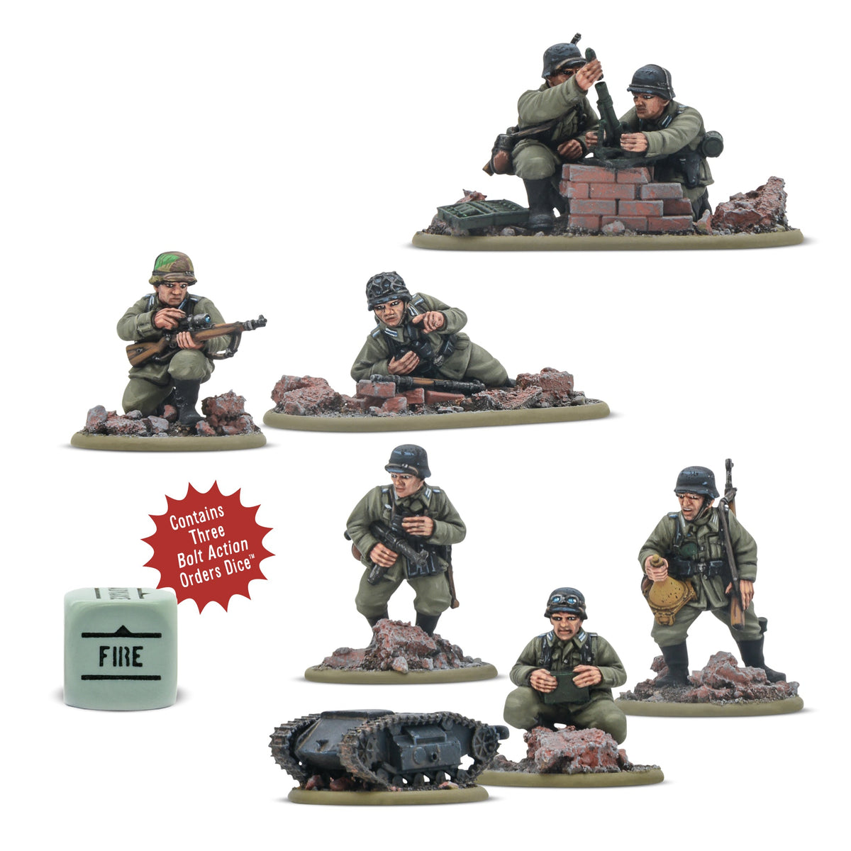German Veterans weapon teams