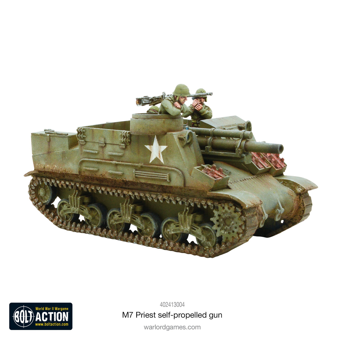 US M7 Priest Self-Propelled Gun