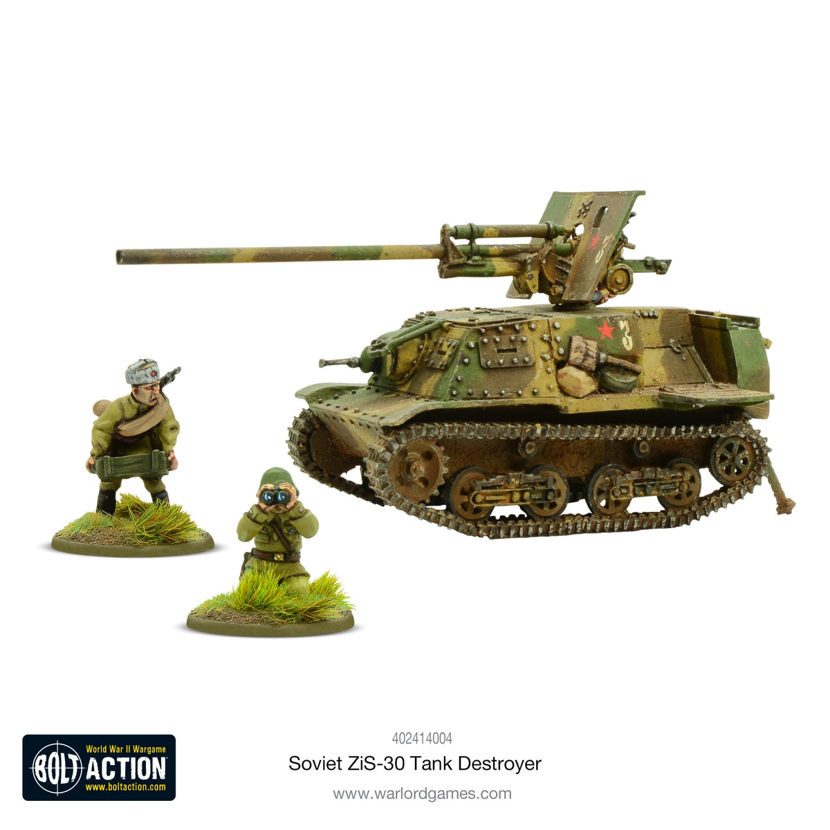 Soviet Zis-30 Tank Destroyer