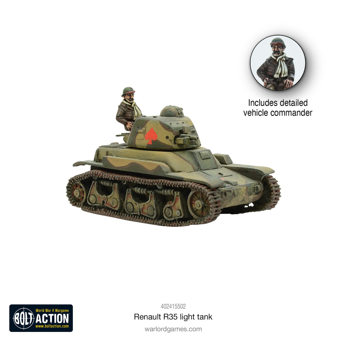 French Renault R35 Light Tank