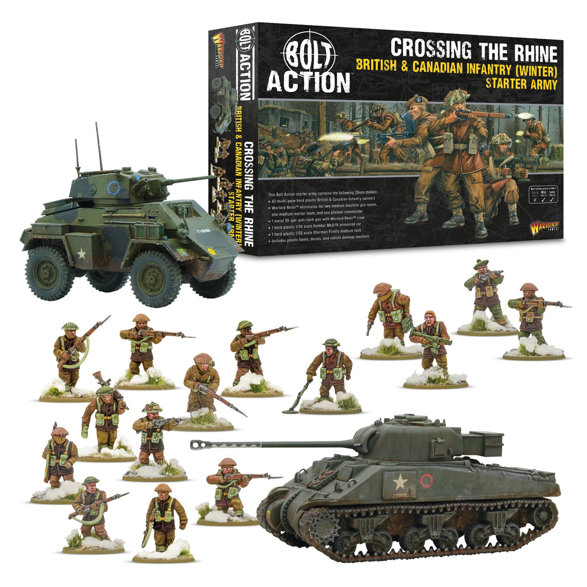 British & Canadian Infantry (Winter) Starter Army