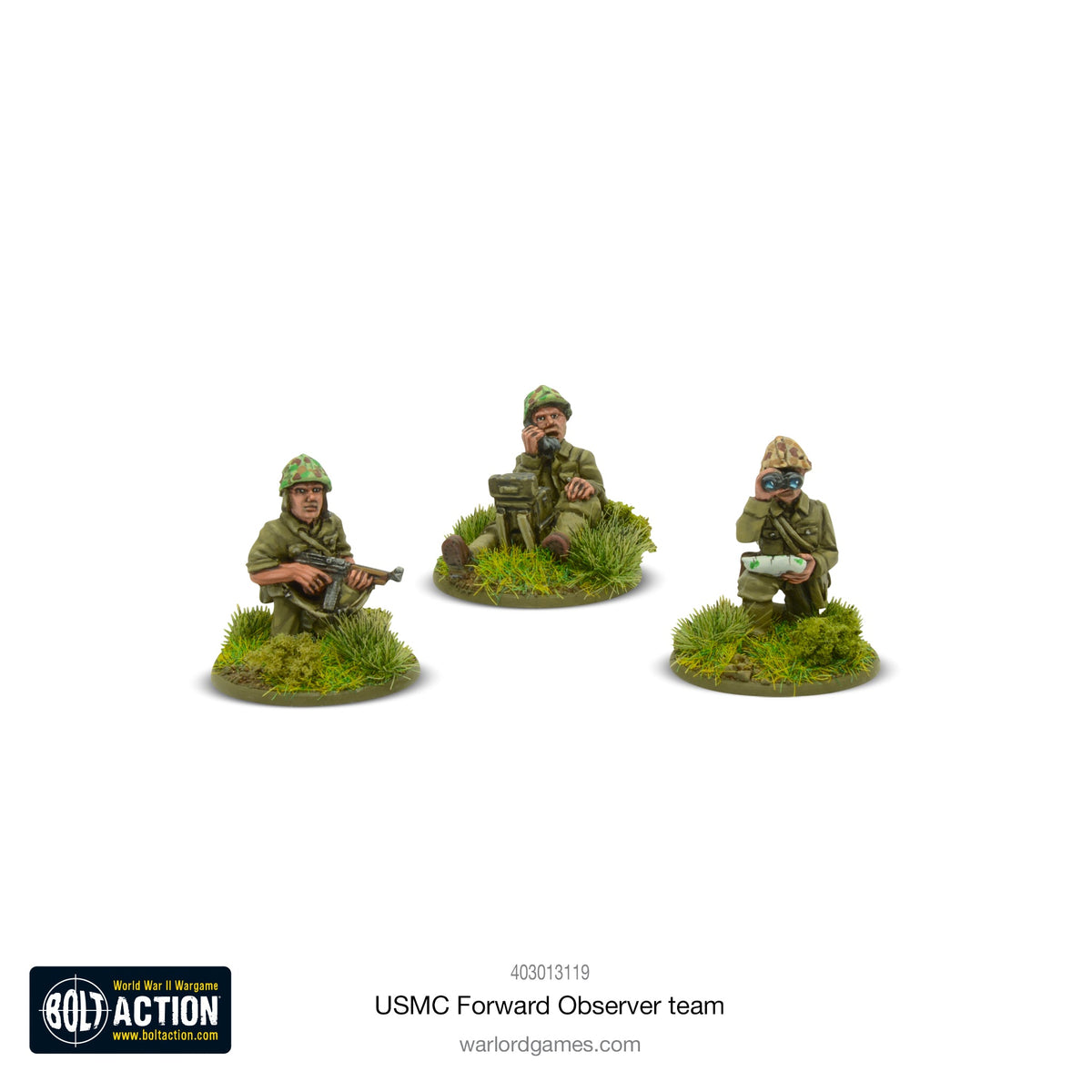US Marine Corps. Forward Observer Team