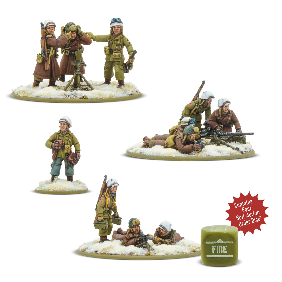 US Airborne (Winter) Heavy Weapon Platoon