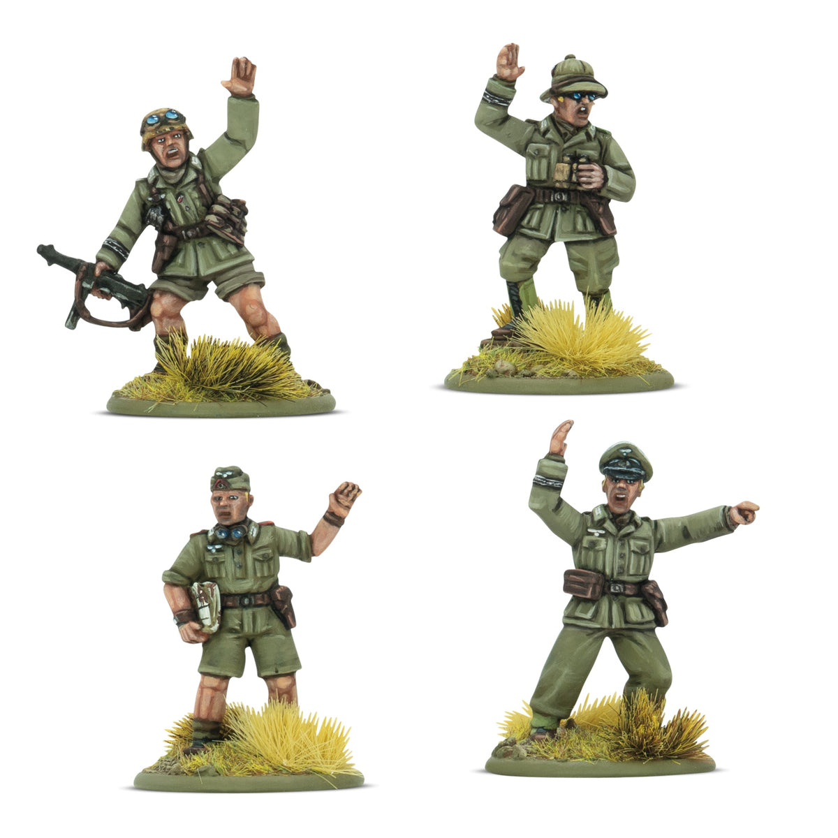 Afrika Korps platoon commanders