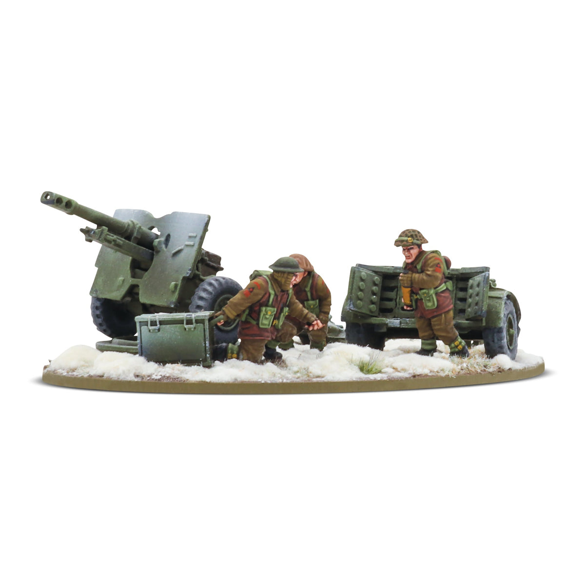 British Army (Winter) 25-Pdr Light Howitzer
