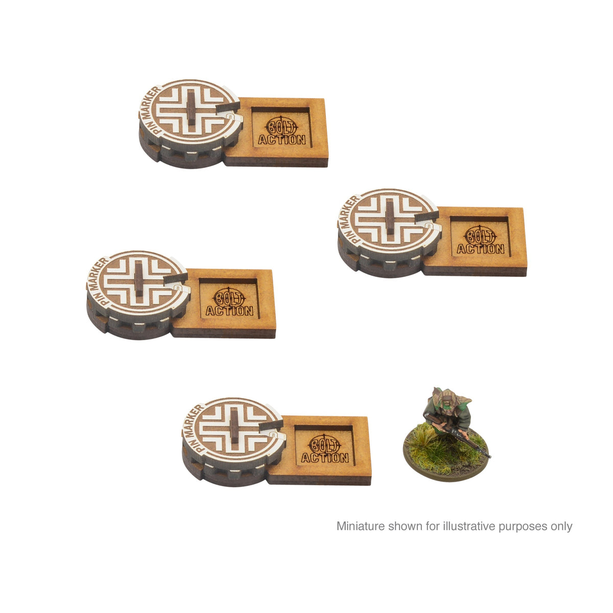 German Unit Pin Markers