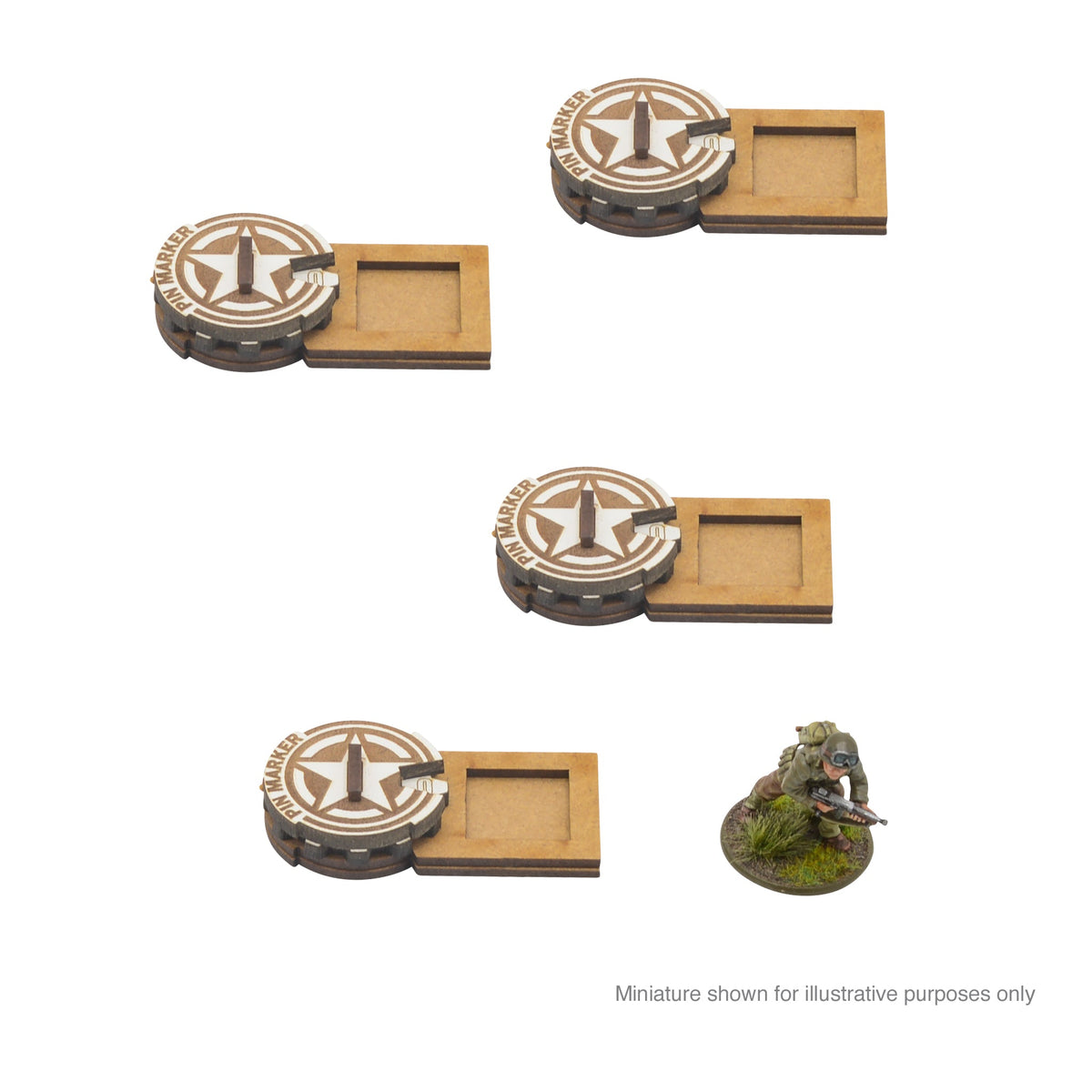 USA Unit Pin Markers