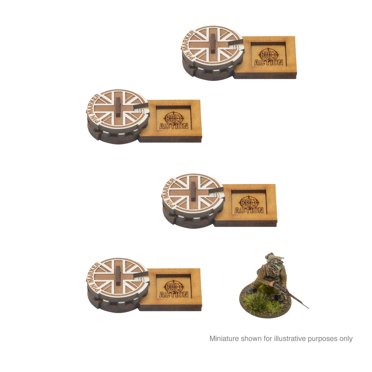 British Unit Pin Markers