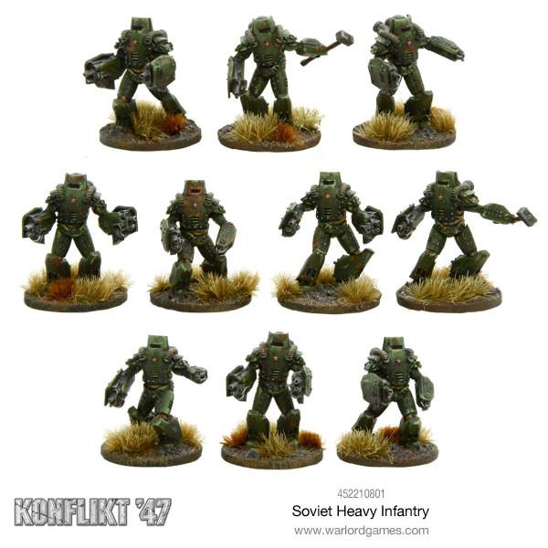 Konflikt '47 Soviet Bloc Heavy Infantry