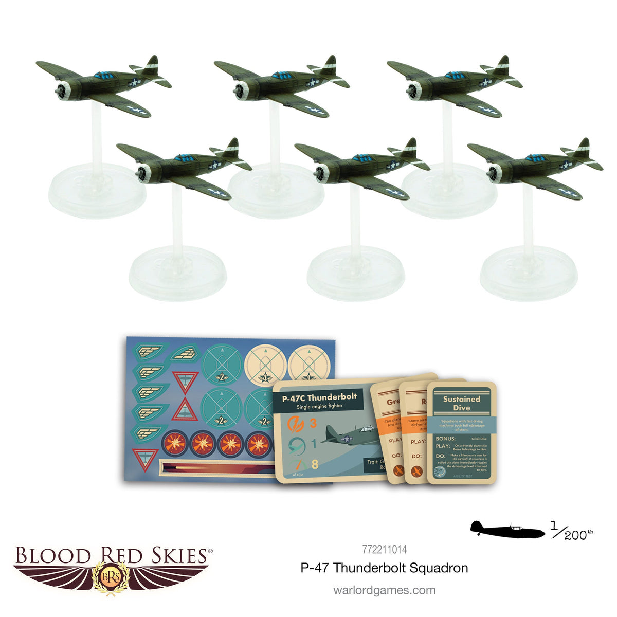 US Republic P-47 Thunderbolt Squadron