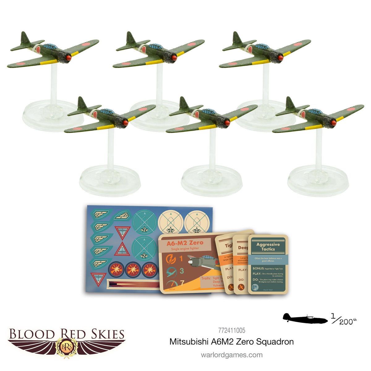 Japanese Mitsubishi A6M2 Zero Squadron