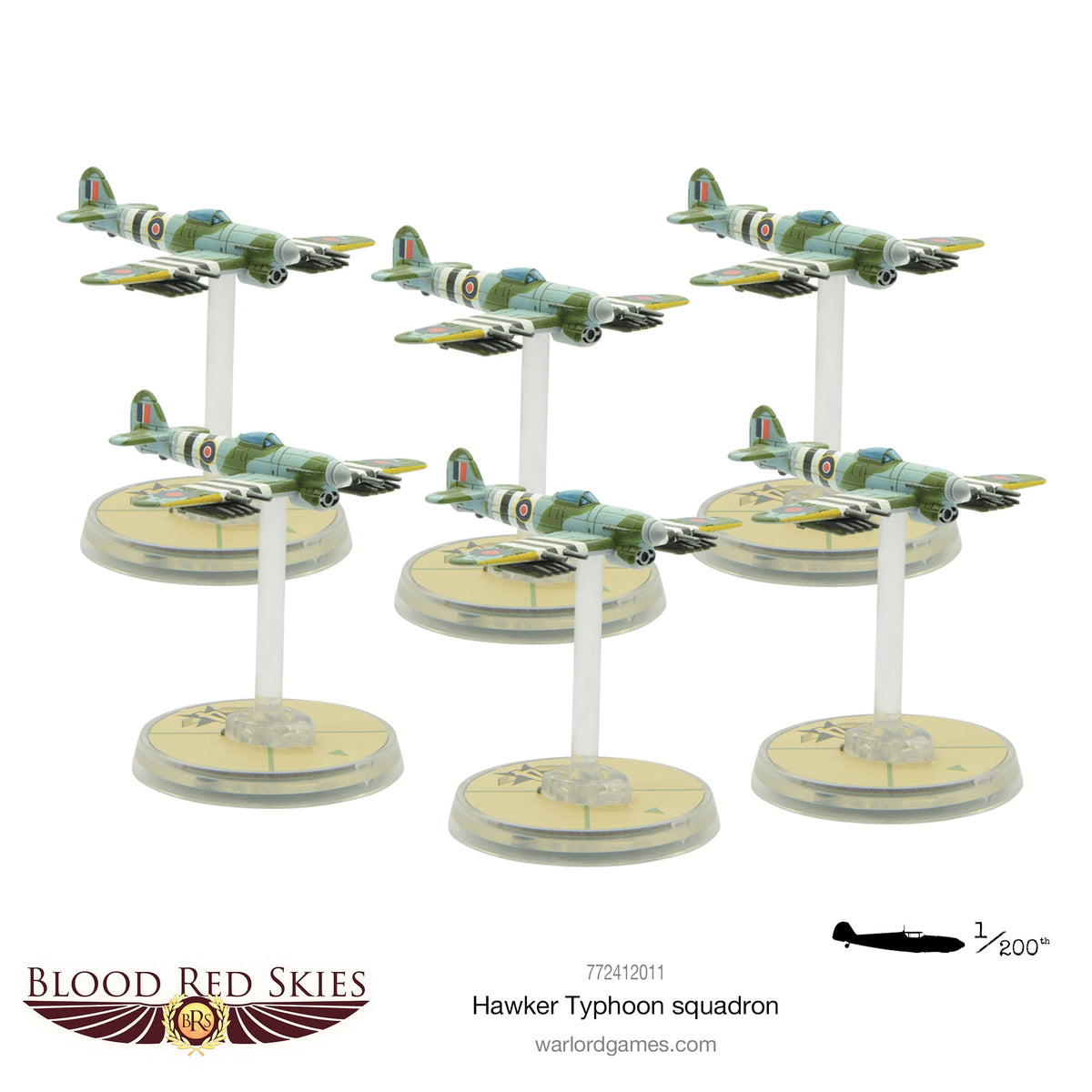 British Hawker Typhoon Squadron