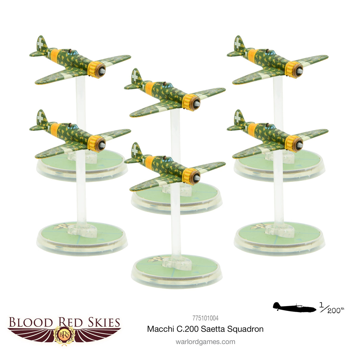 Italian Macchi C.200 Saetta squadron