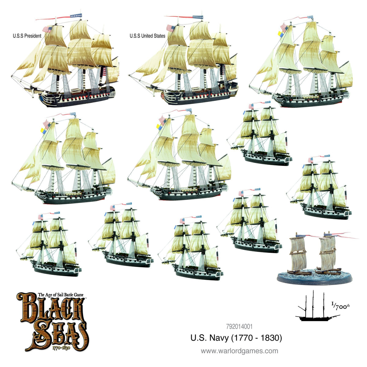 Black Seas - U.S. Navy (1770 - 1830)