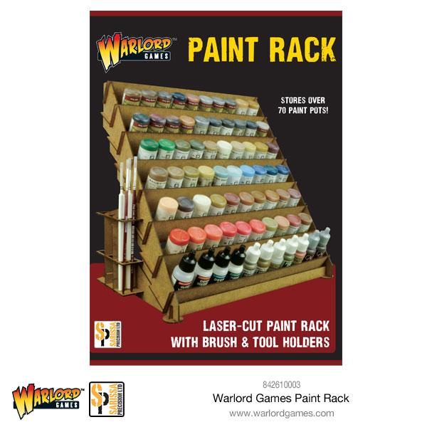 WG- Large MDF Paint Rack