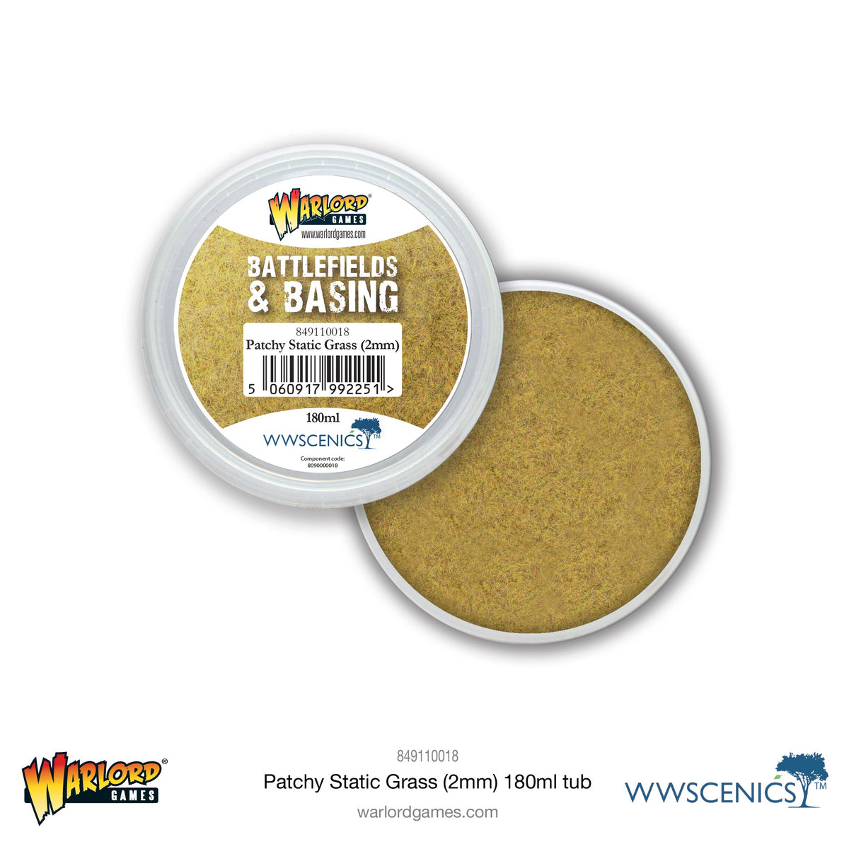 WG - Patchy 2mm Static Grass
