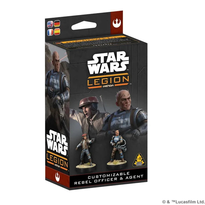 Star Wars: Legion - Customisable Rebel Officer & Agent