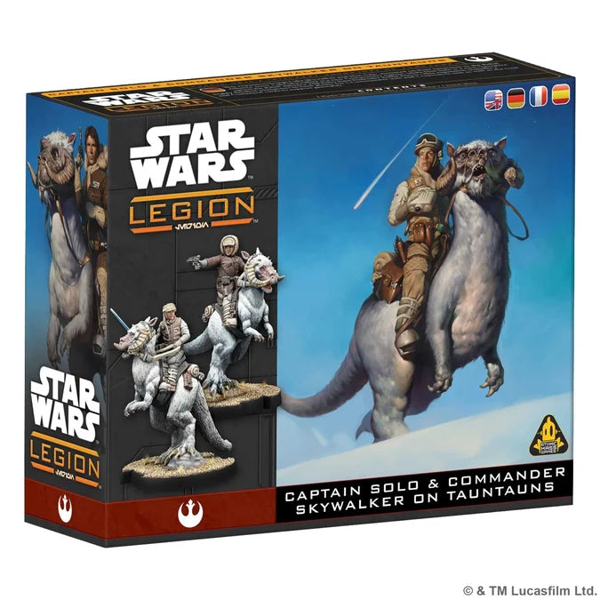 Star Wars: Legion – Captain Solo & Commander Skywalker on Tauntuns