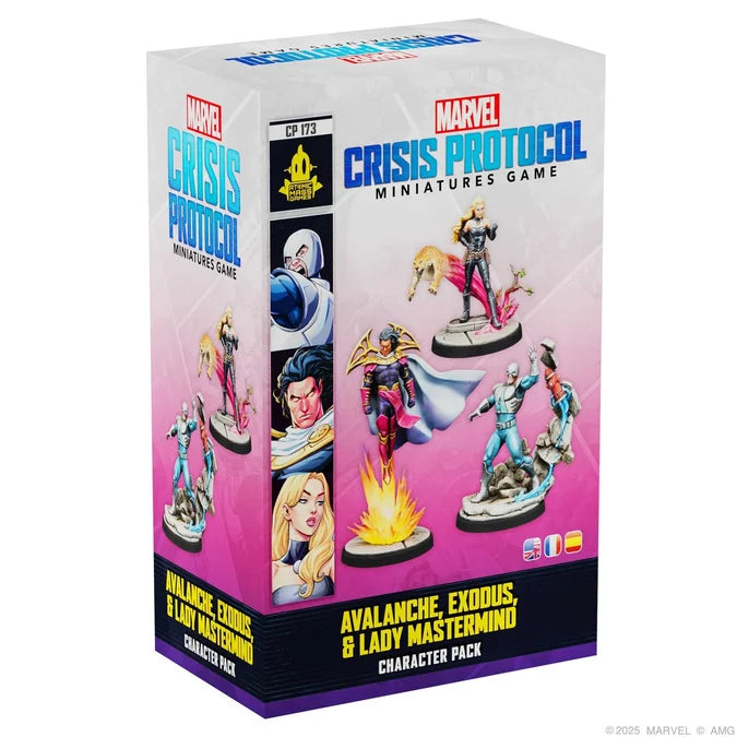 Marvel: Crisis Protocol Avalanche, Exodus & Lady Mastermind