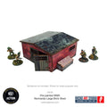 Prepainted WW2 Normandy Large Brick Shed