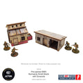 Prepainted WW2 Normandy Small Sheds with Dovecote