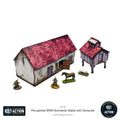 Prepainted WW2 Normandy Stable with Dovecote