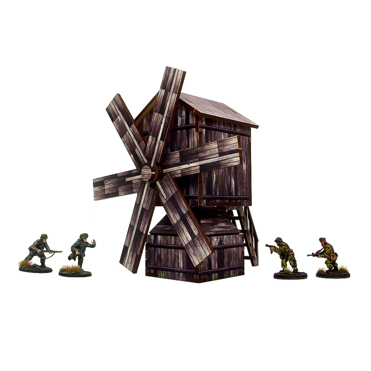 Prepainted WW2 Ostfront Village Windmill